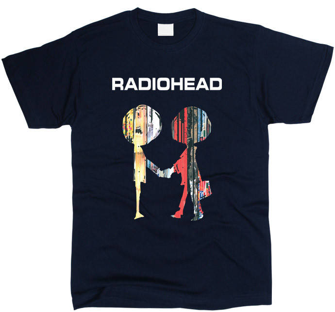 

Radiohead 08 Футболка мужская Темно-синий, XL