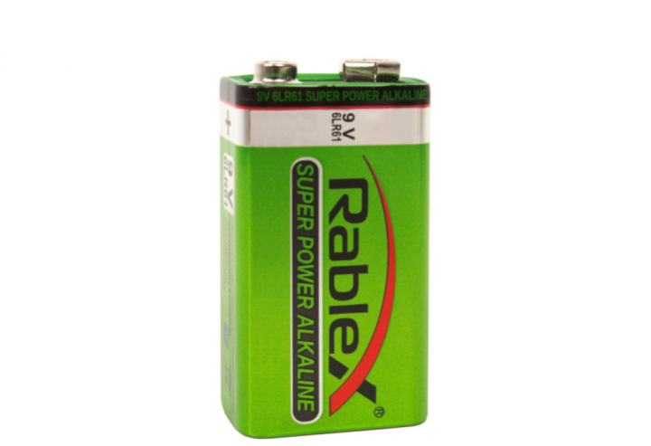 

Батарейка RABLEX крона 9V Alkaline (10шт/уп)