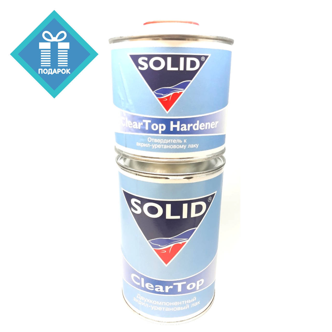 

Лак автомобильный MS Solid Top Clear 2+1 с отвердителем 1,5 л
