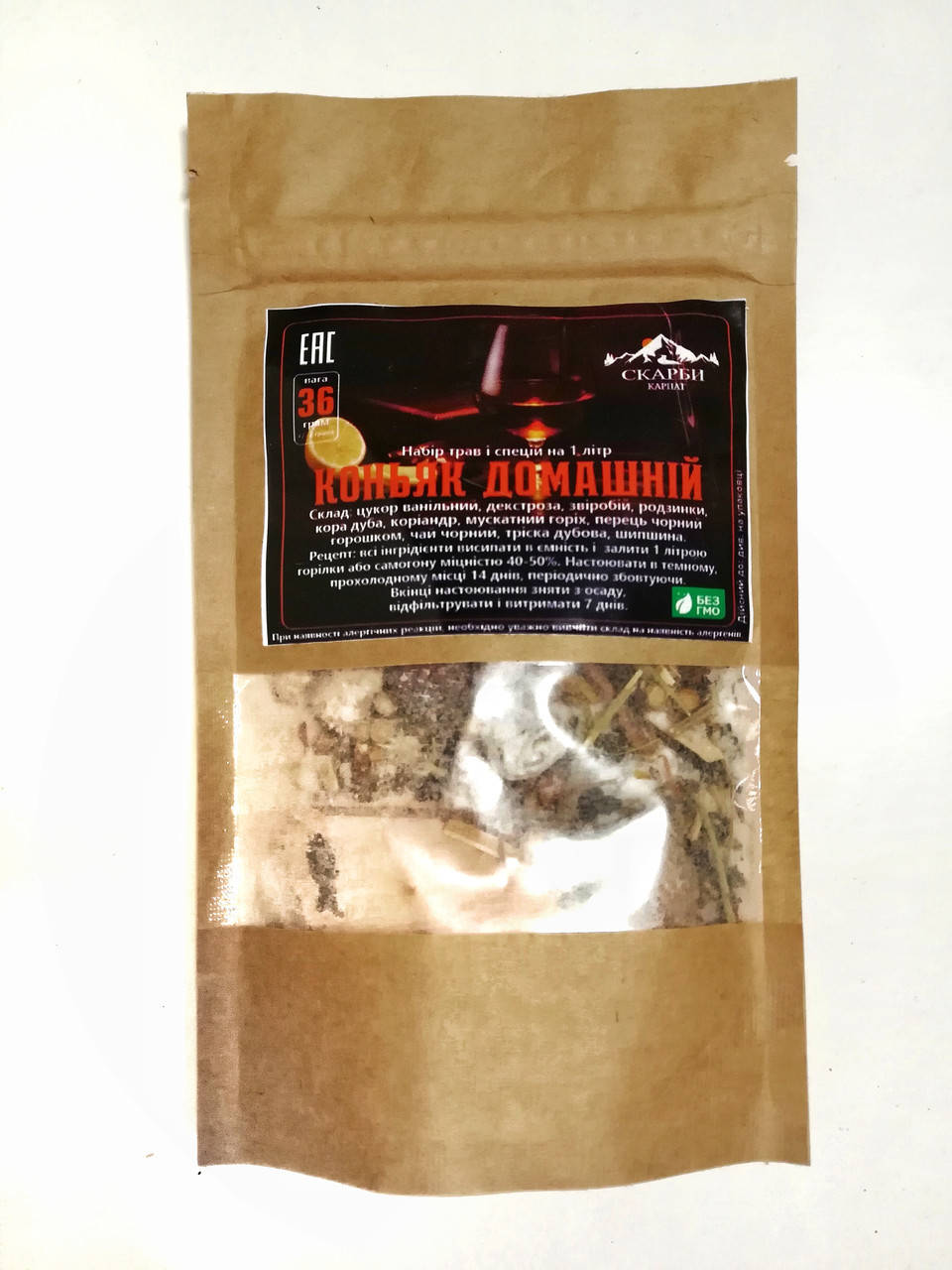 

Набор для настаивания настойки "Коньяк домашний" (1 л)