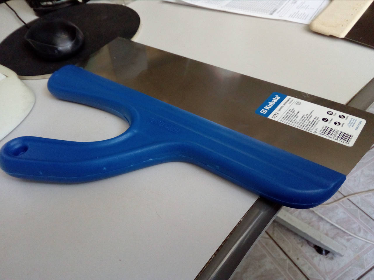 

Шпатель з нержавіючої сталі 350х90мм