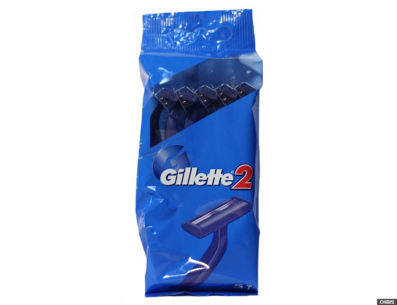

Станок одноразовий Gillette 2 5шт