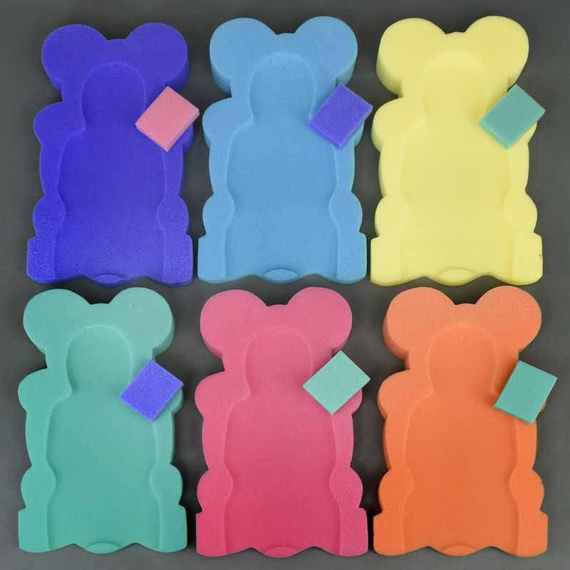 

Коврик поролоновый в ванночку 59717 МИКС