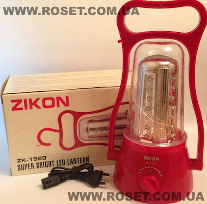

Настольная LED фонарь-лампа ZK-1520