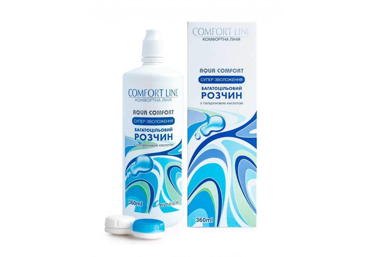 

Раствор для линз Aqua Comfort 360мл c гиалуроновой кислотой