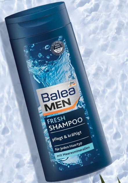 

Balea Men Fresh Shampoo мужской шампунь освежающий 300 мл