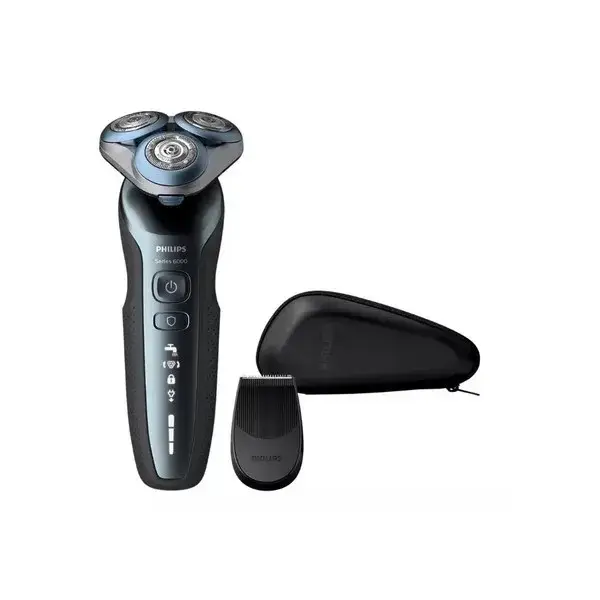 

Электробритва Philips Shaver series 6000 Black Blue мужская S6620/11