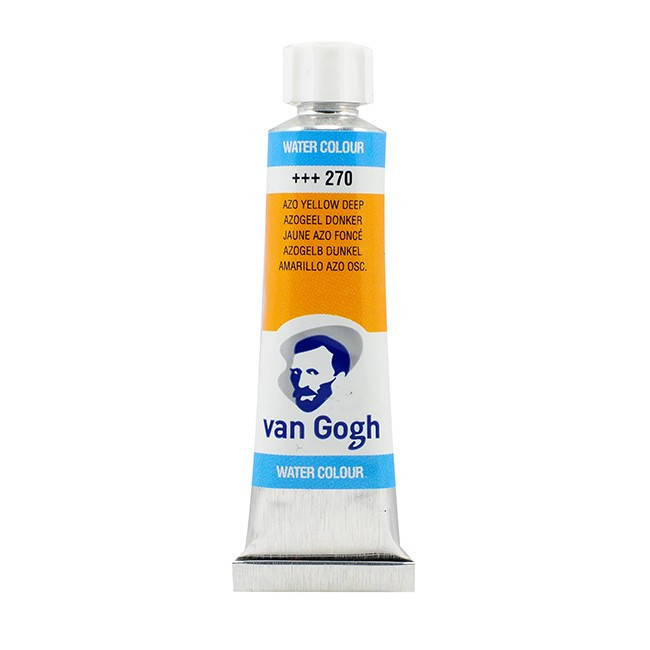 

Краска акварельная Van Gogh (270), AZO Желтый темный, туба 10 мл, Royal Talens