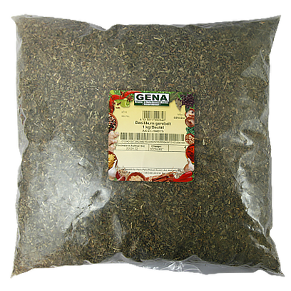 

Приправа базилік Gena Basilikum gerebelt 1kg (Код : 00-00010173)