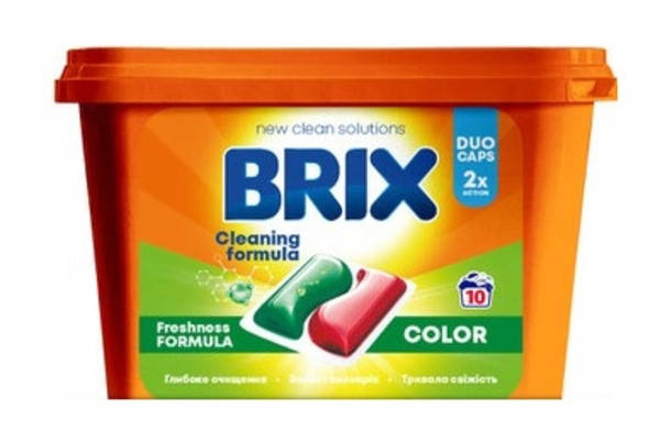 

Капсулы для стирки 10 шт BRIX COLOR