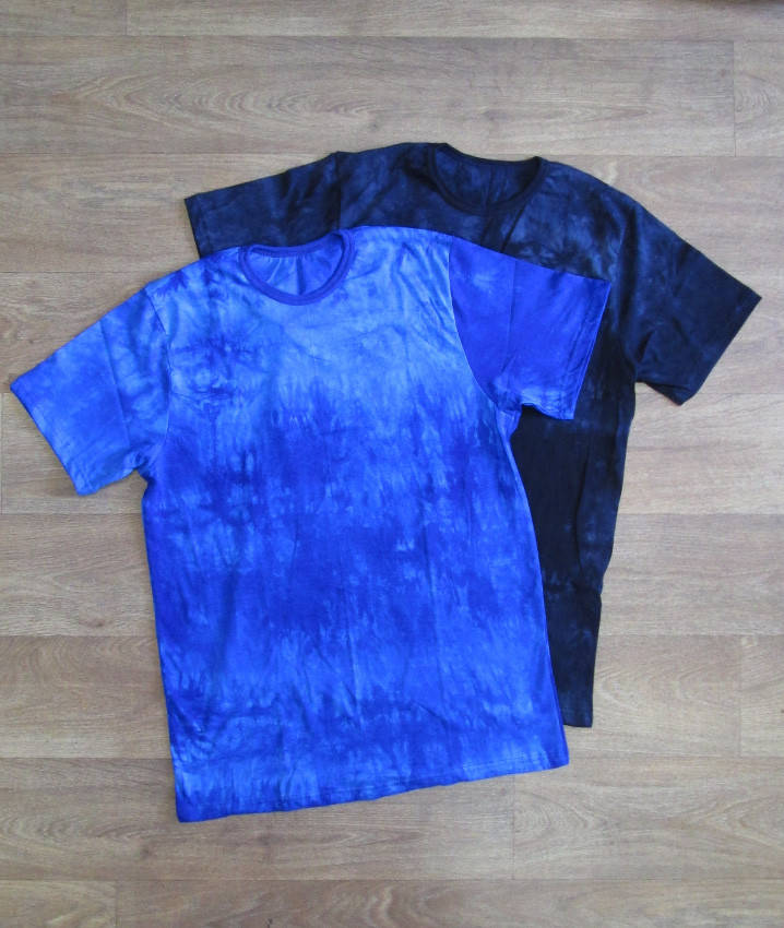 

Мужская футболка однотонная, синяя футболка мужская хлопок