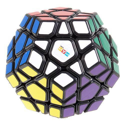 

Детский развивающий пластиковый Кубик Рубика Мегаминкс Smart Cube, ребенку от 8 лет, 12х12 см., черный