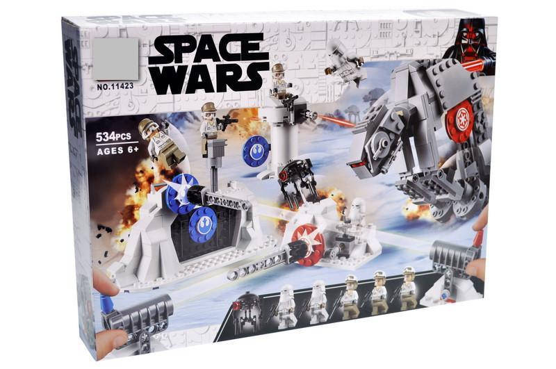

Конструктор 11423 Space Wars Звездные войны Защита базы «Эхо», 534 детали