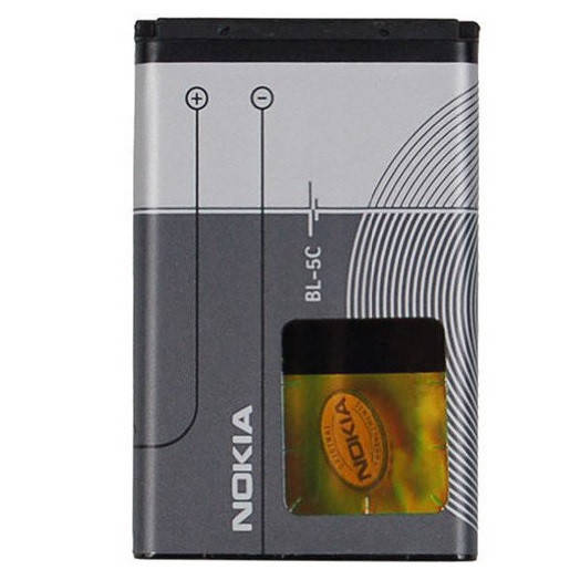 

АКБ Nokia BL-5C (ORIGINAL 1020 mAh) Blister