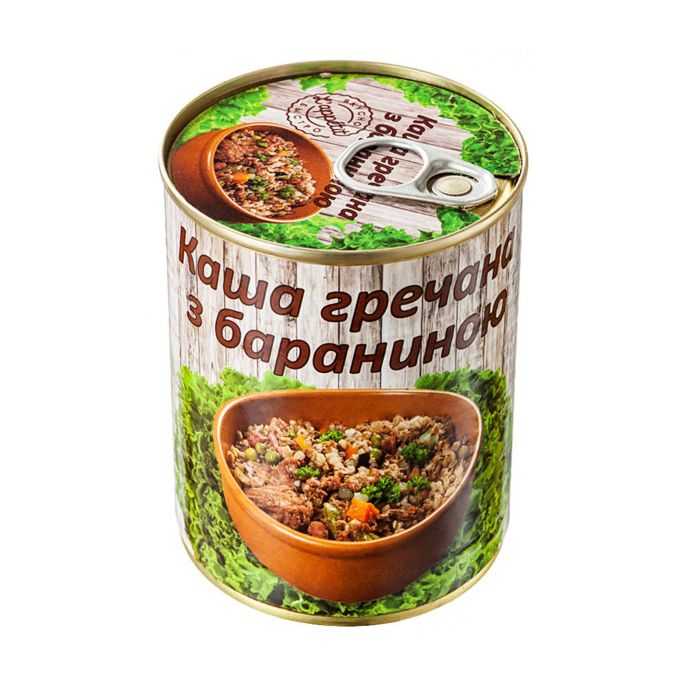 

Каша гречневая с бараниной L'appetit 340 г