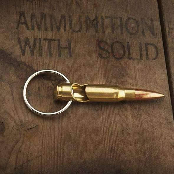 

Открывалка Lucky Shot .308 Bullet Bottle Opener Keychain