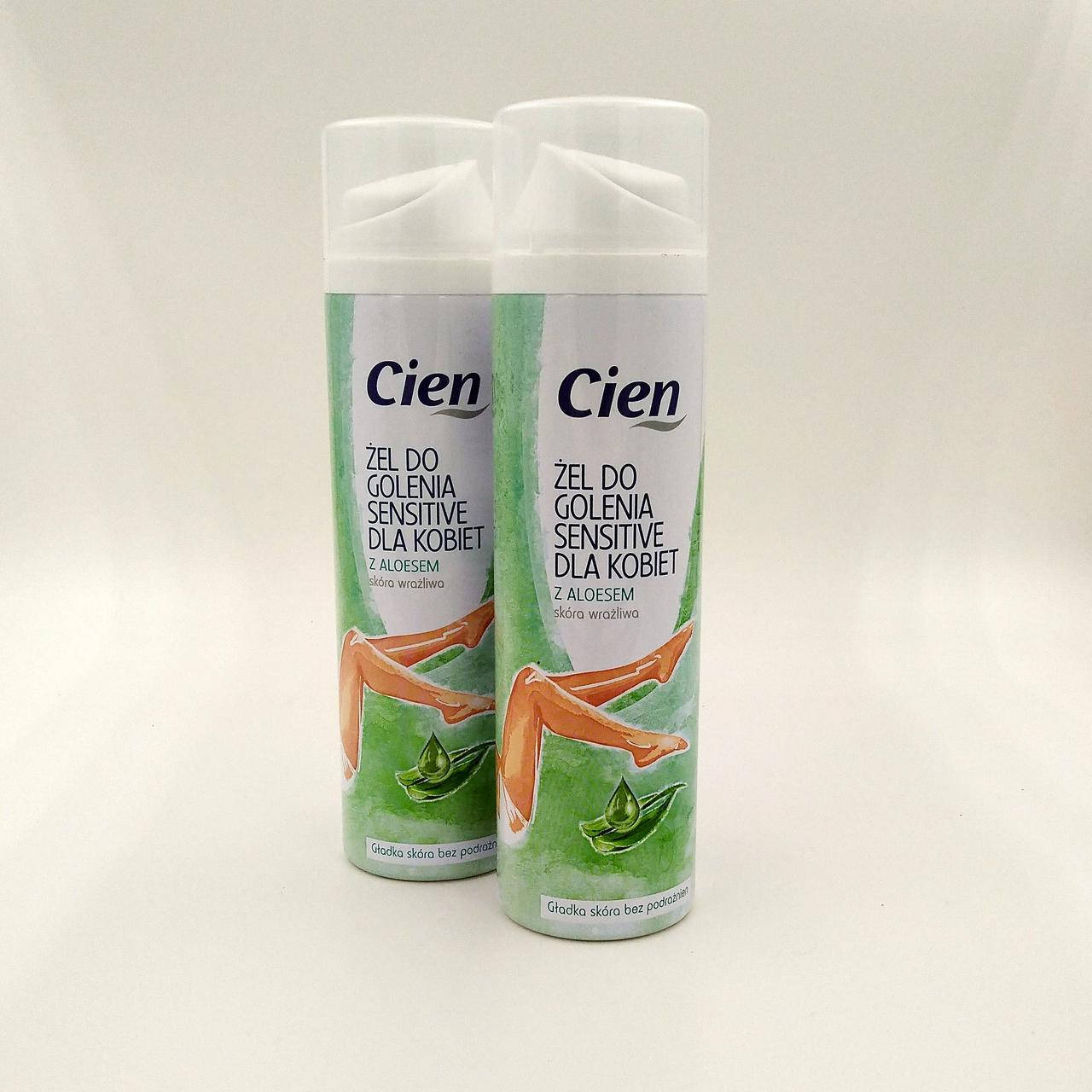 

Cien Gel mit Aloe Vera sensitive женский гель для бритья 200ml