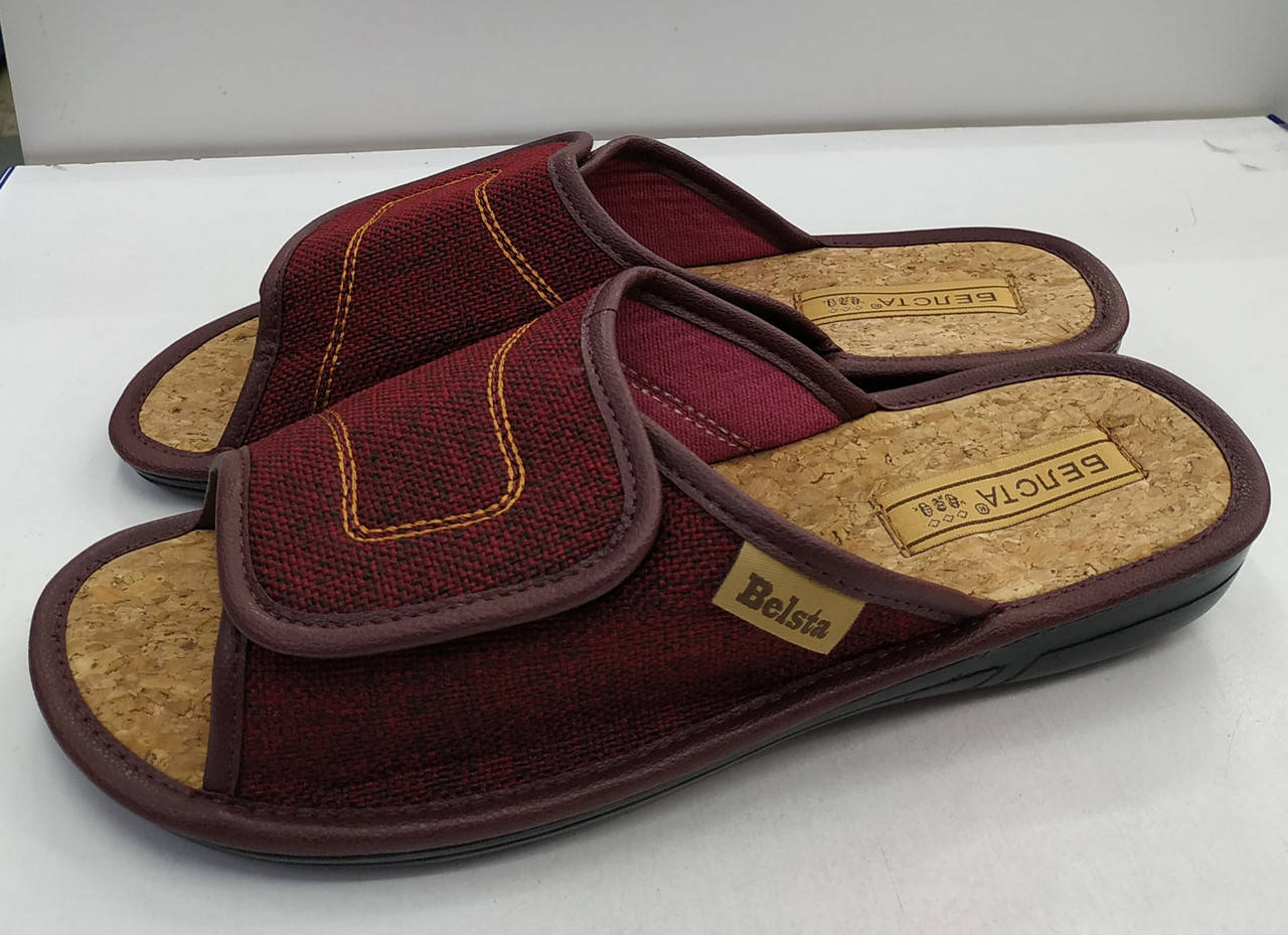 

Тапки женские на липучках р.36,37,38,39,40. Тапочки на широкую ногу 38