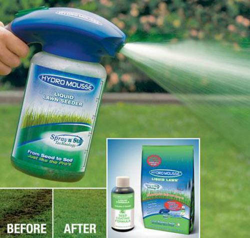 

Ручной гидропосев газона Hydro Mousse! Жми купить