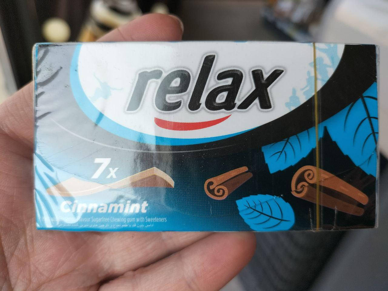 

Жувальна гумка "Relax" з корицею
