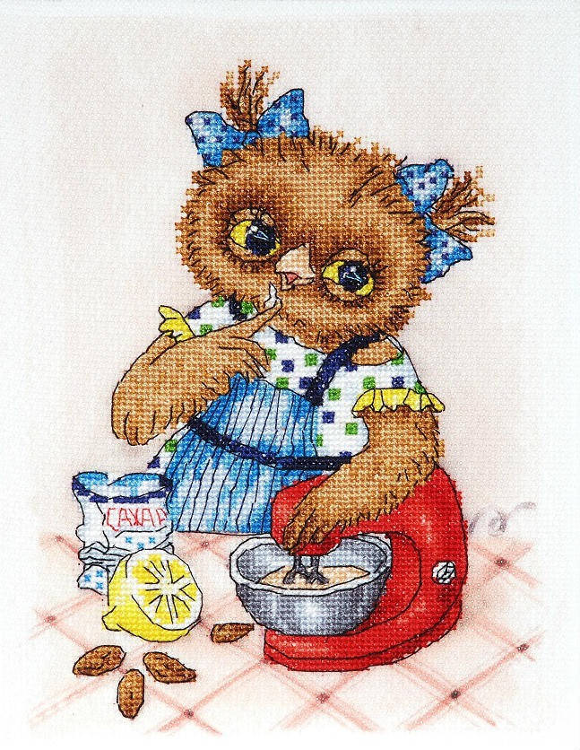 

"Сова кулинар" Алисена. Набор для вышивки крестом (5069а)