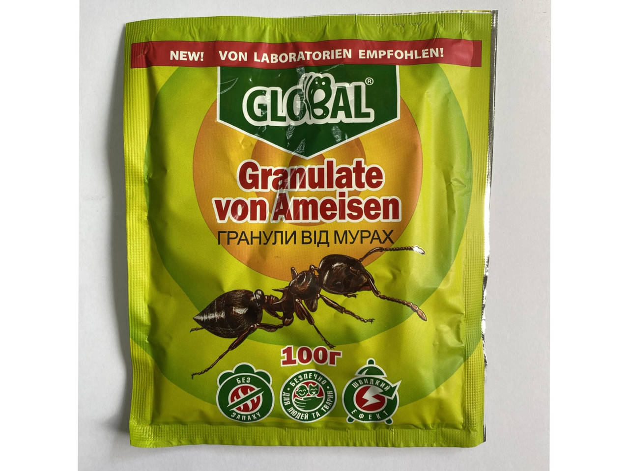 

Global гранулы от муравьев 100 г (пакет)