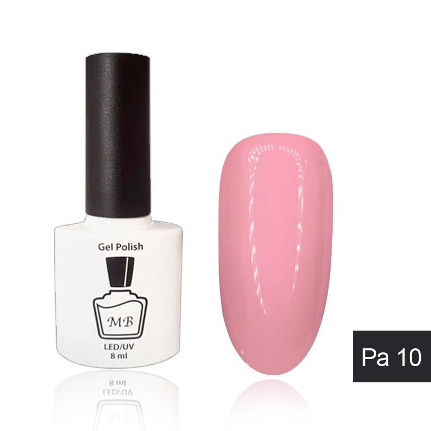 

Гель-лак MB Pa-10 бежево-розовый Pastel Collection, эмаль 8 мл