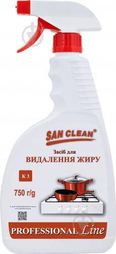 

Средство для удаления нагара и жира San Clean PROF Line, 750 мл