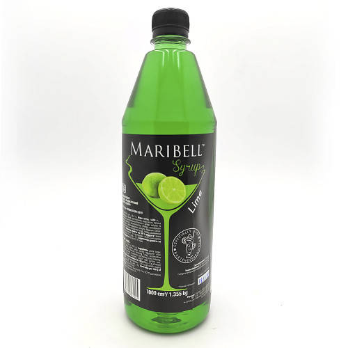 

Лайм сироп Maribell 1300гр. 1000 мл. (9шт./ящ.)