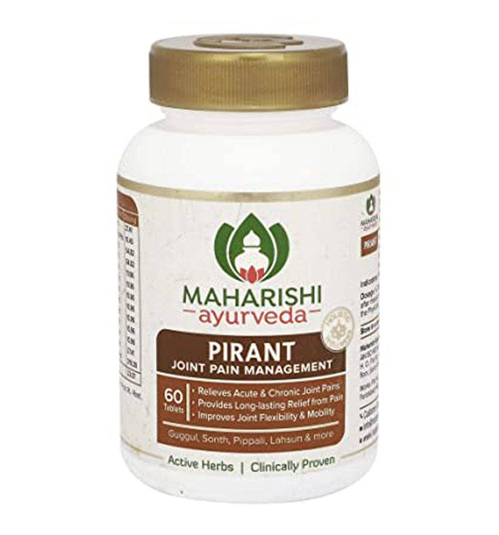 

Пирант, 60 таб Махариши Аюрведа, Pirant Maharishi Aurveda, помощь сутавам и связкам