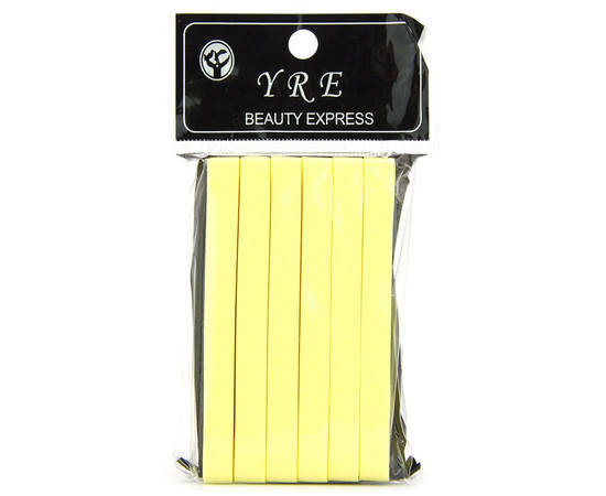 

Спонж прессованный косметологический для умывания, цвет желтый 12 шт