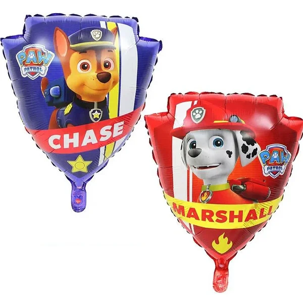 

Фольгированный шарик КНР (54х43 см) Щенячий патруль Щит, Разные цвета