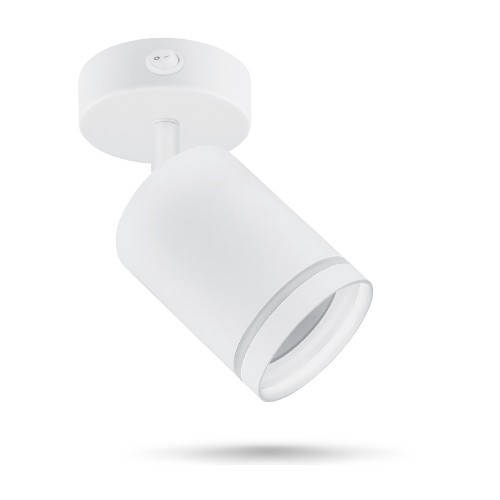 

Светильник Настенно Потолочный Спот FERON ML318-S GU10 MR16 Поворотный Белый с выключателем