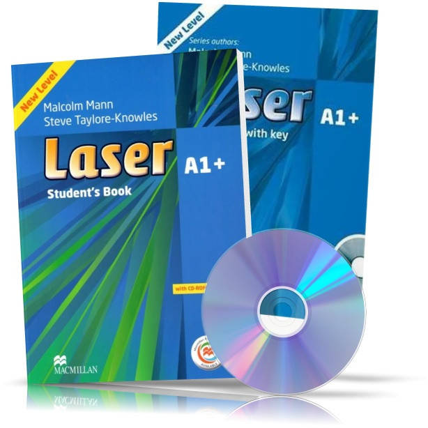 

Laser A1 + , Student's book + Workbook + CD / Учебник + Тетрадь английского языка