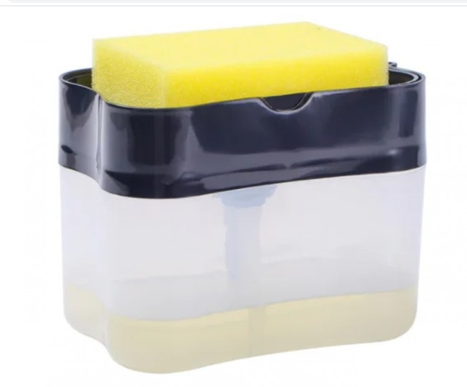 

Ручной дозатор моющего средства Soap Pump Sponge Caddy