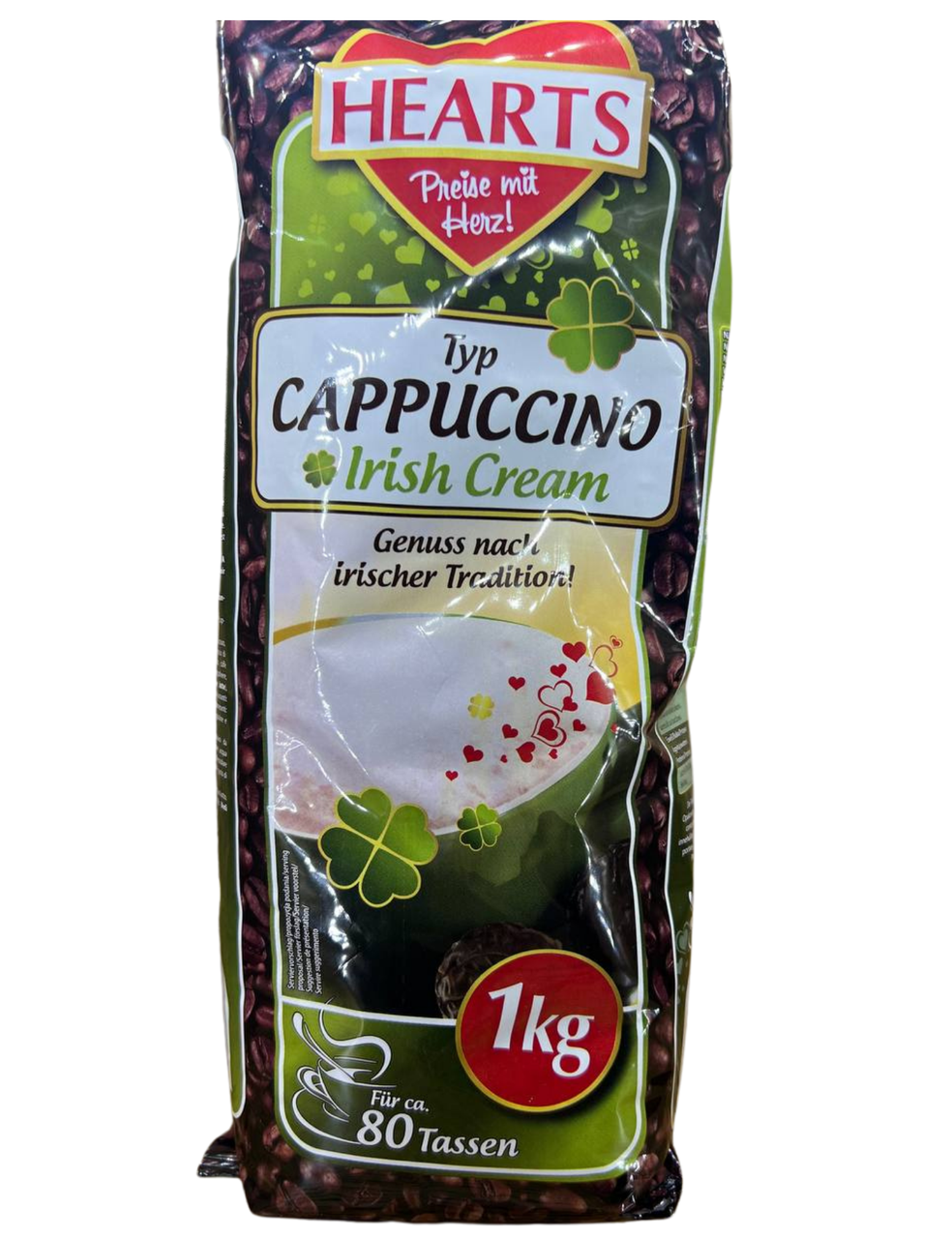 

Капучино Hearts Cappuccino Irish Cream со вкусом ирландского крема 1 кг