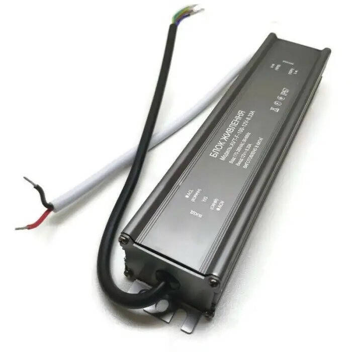 

Блок питания AVT-F-100 12В 8,33А 100Вт 12V 8,33A 100W герметичный
