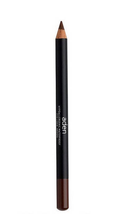 

Карандаш для глаз водостойкий Eye liner Coco Bark Aden Cosmetics темно-коричневый матовый