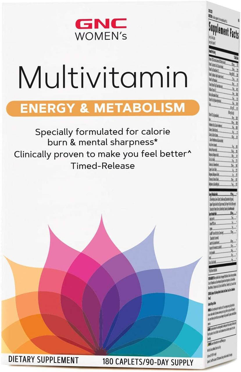 

GNC Women's Multivitamin Energy Metabolism 180 капсул