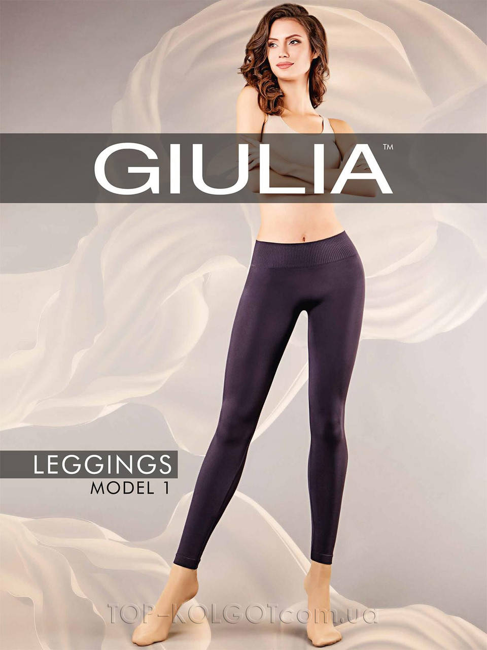 

Леггинсы из плотной микрофибры GIULIA Leggings model 1