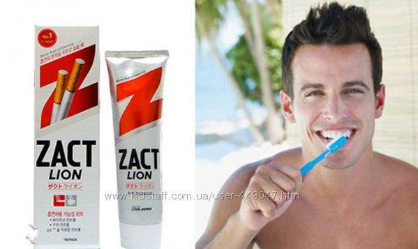 

Отбеливающая зубная паста Zact Plus для курящих и кофеманов 150гр