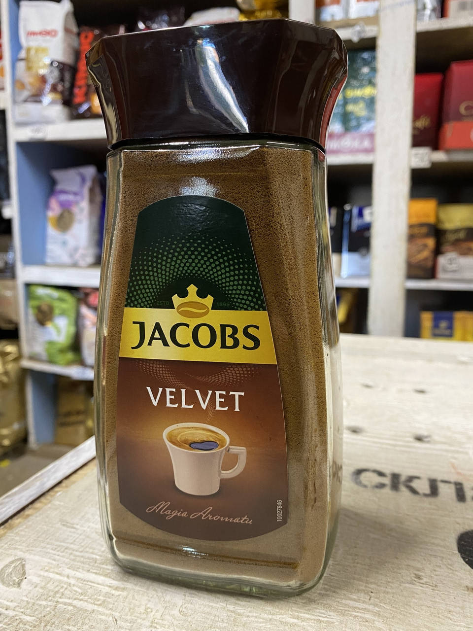 

Розчинна кава Jacobs Velvet 200г с/б