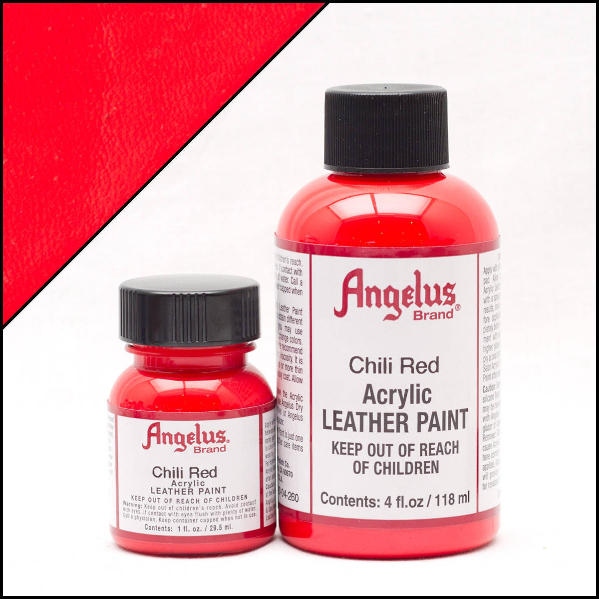 

Краска для кожи Angelus Chili Red (красный чили) 30 мл.