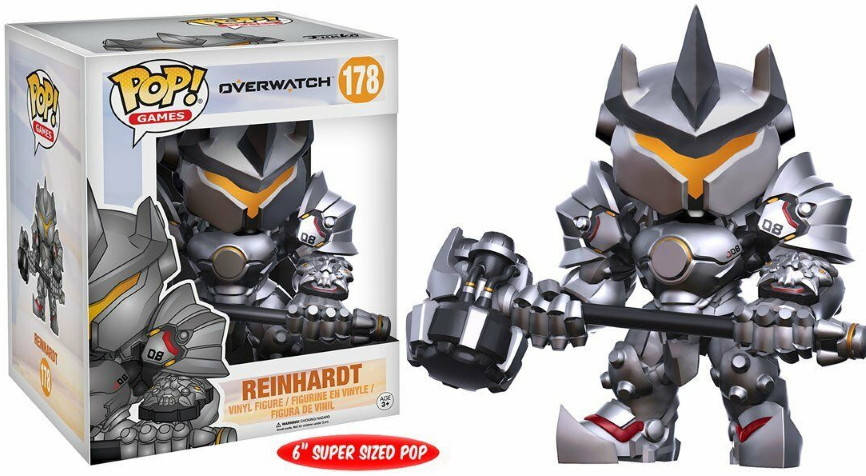 

Фигурка Funko Pop Фанко Поп Overwatch Reinhardt Овервотч Райнхардт 15см OW R 178