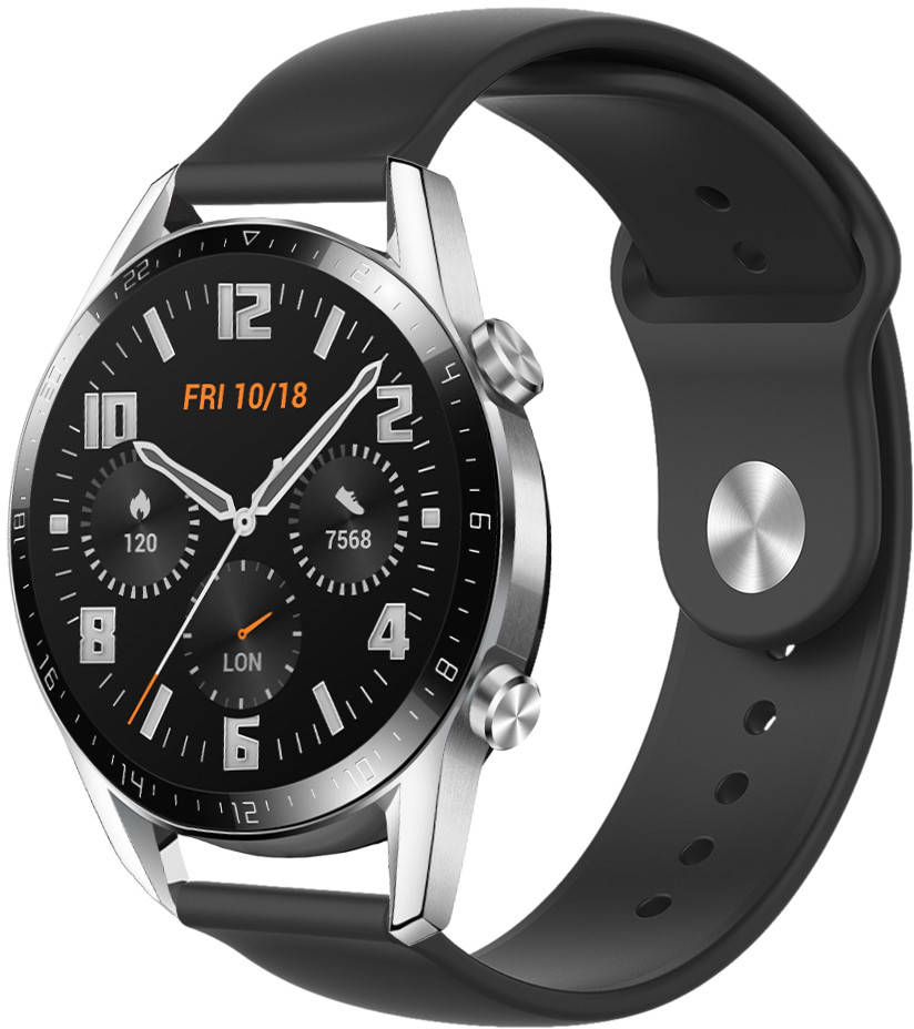 

Ремешок Base для Huawei Watch GT 2 46mm Black (22 мм)