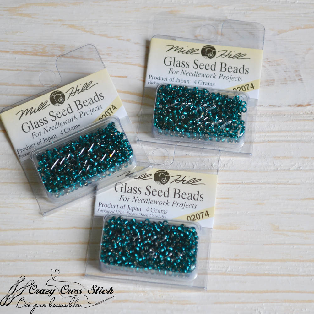 

Бисер Glass Seed Beads Mill Hill 02074