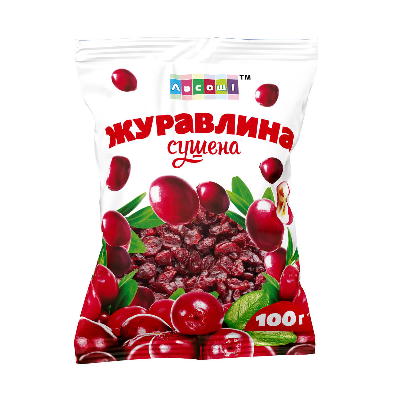 

Клюква сушеная ТМ Ласощи 100г