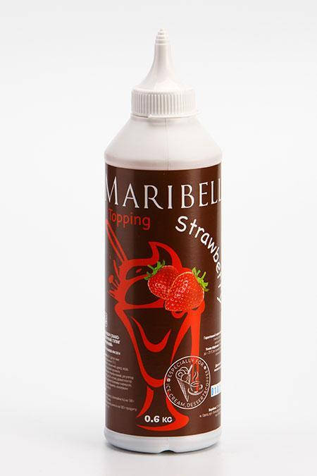 

Топпинг Клубника Maribell 600 г