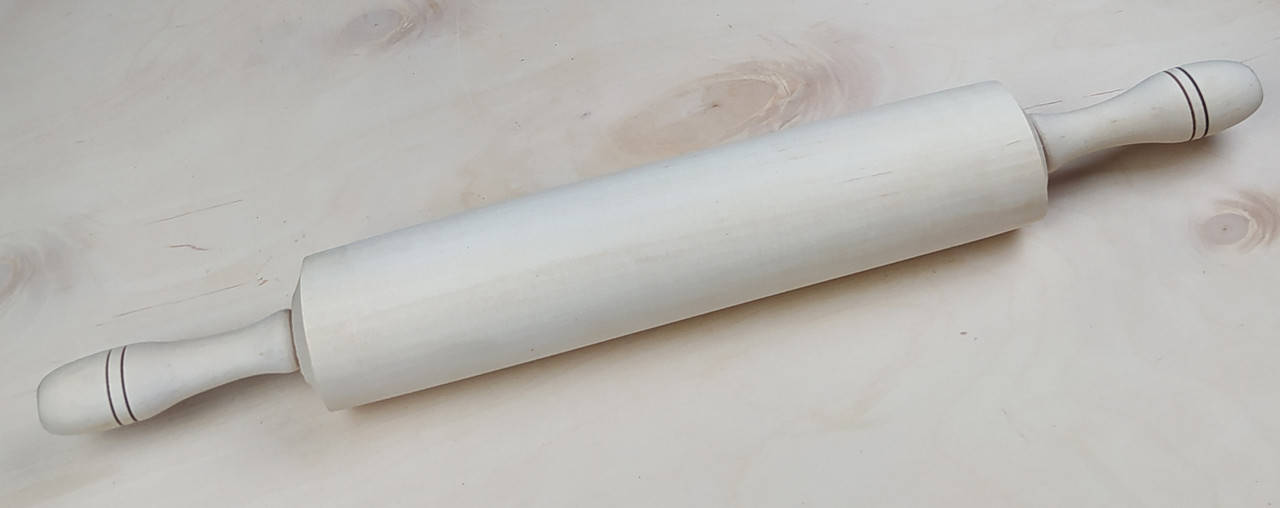 

Скалка с вращающимися ручками.