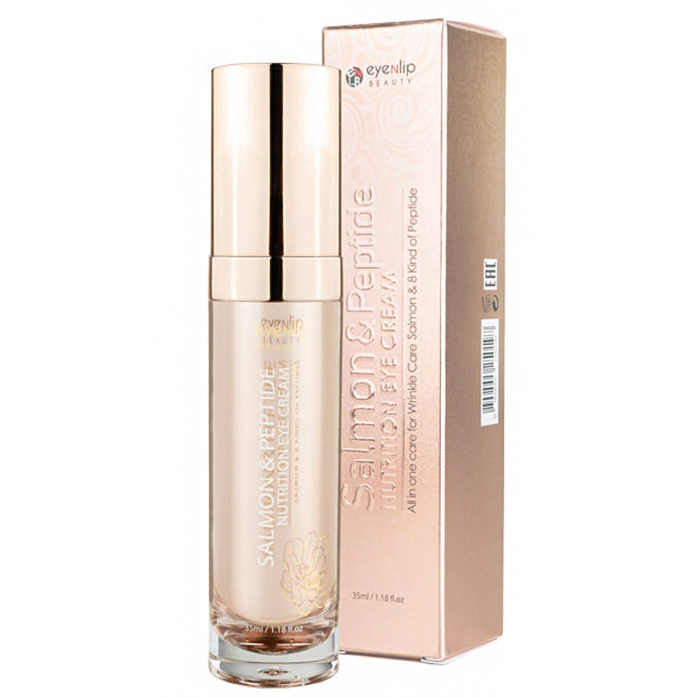 

Крем для глаз с пептидами и лососем Eyenlip Salmon & Peptide Nutrition Eye Cream 35 мл